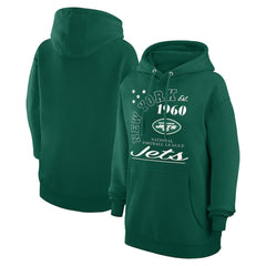 New York Jets Starter Unisex Arch Team Fleece Pullover Hoodie