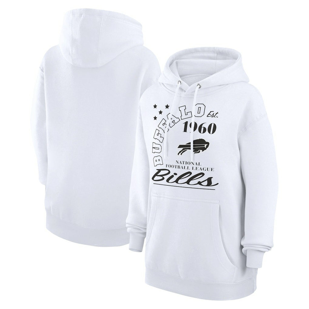 Buffalo Bills Starter Unisex Arch Team Fleece Pullover Hoodie
