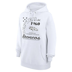 Denver Broncos Starter Unisex Arch Team Fleece Pullover Hoodie