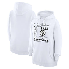 Pittsburgh Steelers Starter Unisex Arch Team Fleece Pullover Hoodie