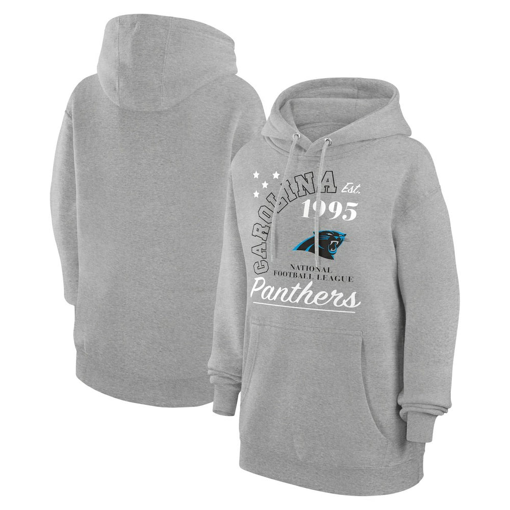 Carolina Panthers Starter Unisex Arch Team Fleece Pullover Hoodie