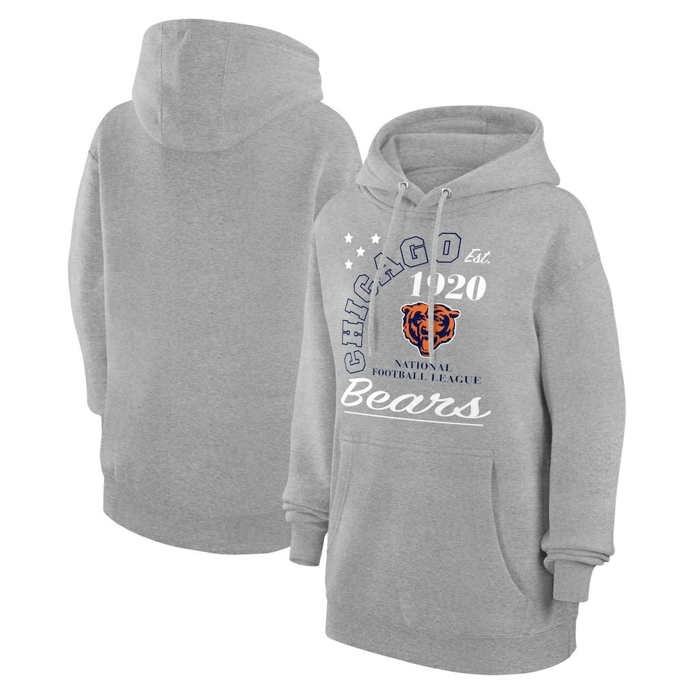Chicago Bears Starter Unisex Arch Team Fleece Pullover Hoodie
