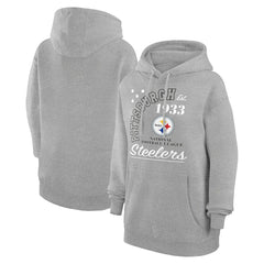 Pittsburgh Steelers Starter Unisex Arch Team Fleece Pullover Hoodie
