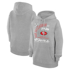 San Francisco 49ers Starter Unisex Arch Team Fleece Pullover Hoodie