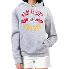 Kansas City Chiefs G-III 4Her by Carl Banks Women's City Graphic Team Fleece Pullover Hoodie