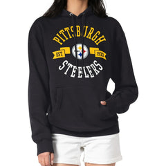 Pittsburgh Steelers G-III 4Her by Carl Banks Women's City Graphic Team Fleece Pullover Hoodie