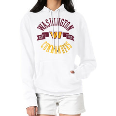 Washington Commanders G-III 4Her by Carl Banks Women's City Graphic Team Fleece Pullover Hoodie