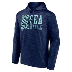 Seattle Kraken Fanatics Never Quit Pullover Hoodie On Sale