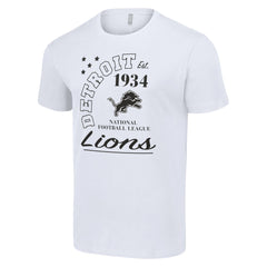 Detroit Lions Starter City Arch Team T-Shirt