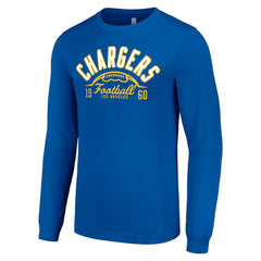 Los Angeles Chargers Starter Half Ball Team Long Sleeve T-Shirt