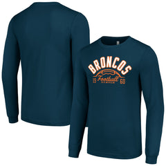 Denver Broncos Starter Half Ball Team Long Sleeve T-Shirt