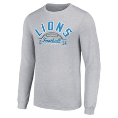 Detroit Lions Starter Half Ball Team Long Sleeve T-Shirt