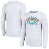 Miami Dolphins Starter Half Ball Team Long Sleeve T-Shirt