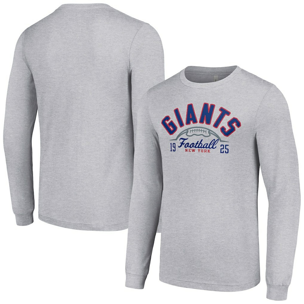 New York Giants Starter Half Ball Team Long Sleeve T-Shirt