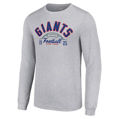 New York Giants Starter Half Ball Team Long Sleeve T-Shirt
