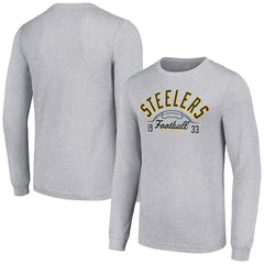 Pittsburgh Steelers Starter Half Ball Team Long Sleeve T-Shirt