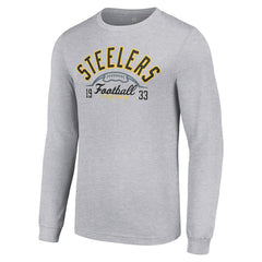 Pittsburgh Steelers Starter Half Ball Team Long Sleeve T-Shirt