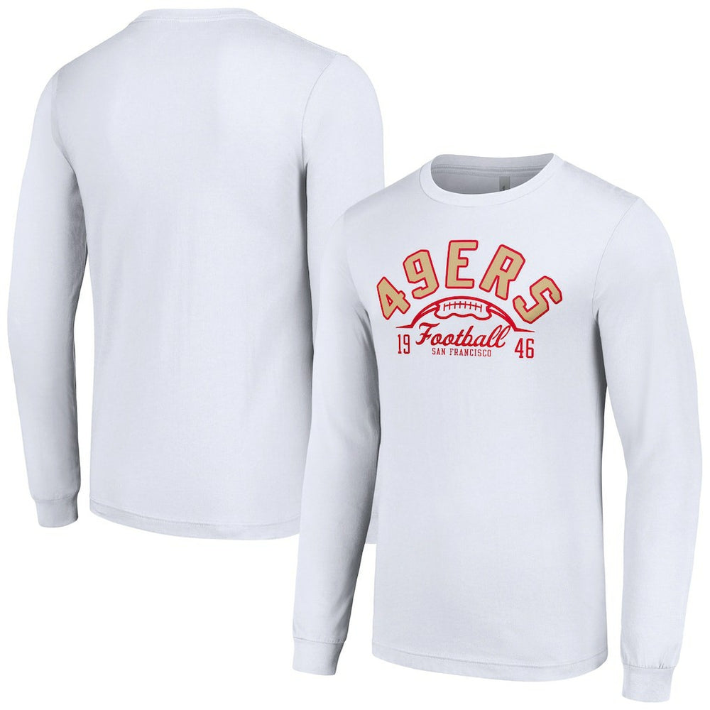 San Francisco 49ers Starter Half Ball Team Long Sleeve T-Shirt