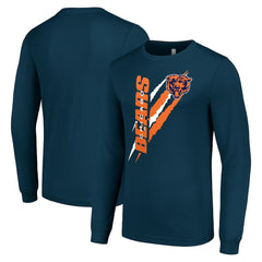 Chicago Bears Starter Color Scratch Long Sleeve T-Shirt