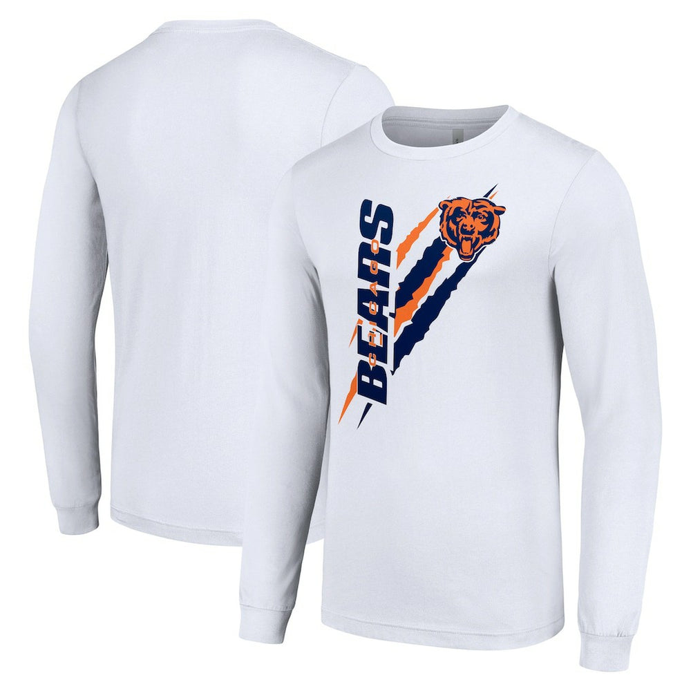 Chicago Bears Starter Color Scratch Long Sleeve T-Shirt