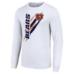 Chicago Bears Starter Color Scratch Long Sleeve T-Shirt