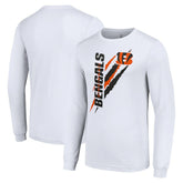 Cincinnati Bengals Starter Color Scratch Long Sleeve T-Shirt