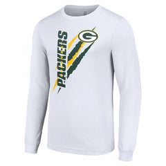 Green Bay Packers Starter Color Scratch Long Sleeve T-Shirt