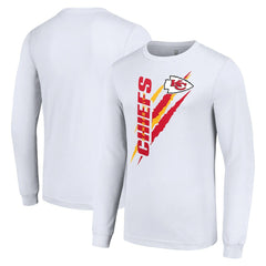Kansas City Chiefs Starter Color Scratch Long Sleeve T-Shirt