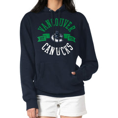 Vancouver Canucks G-III 4Her by Carl Banks Women's City Graphic Fleece Pullover Hoodie On Sale