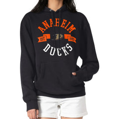 Anaheim Ducks G-III 4Her by Carl Banks Women's City Graphic Fleece Pullover Hoodie On Sale