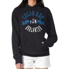 Colorado Avalanche G-III 4Her by Carl Banks Women's City Graphic Fleece Pullover Hoodie On Sale