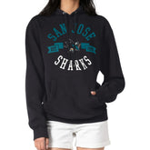 San Jose Sharks G-III 4Her by Carl Banks Women's City Graphic Fleece Pullover Hoodie For Sale