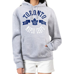 Toronto Maple Leafs G-III 4Her by Carl Banks Women's City Graphic Fleece Pullover Hoodie For Sale