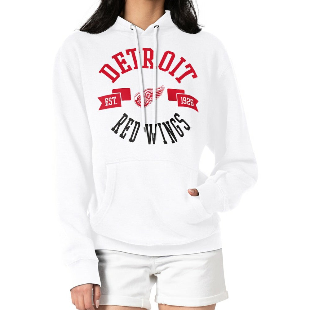 Detroit Red Wings G-III 4Her by Carl Banks Women's City Graphic Fleece Pullover Hoodie Online