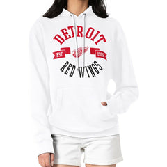 Detroit Red Wings G-III 4Her by Carl Banks Women's City Graphic Fleece Pullover Hoodie Online