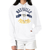 Nashville Predators G-III 4Her by Carl Banks Women's City Graphic Fleece Pullover Hoodie Outlet
