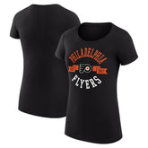 Philadelphia Flyers G-III 4Her by Carl Banks Women's Super-Slim Fit Lightweight City Graphic Sport Crewneck T-Shirt Online