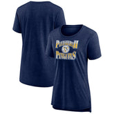 Pittsburgh Penguins Women's Crash the Net Tri-Blend T-Shirt Outlet