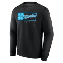 Miami Marlins Fanatics Focus Fleece Pullover Sweatshirt | MLB On Sale