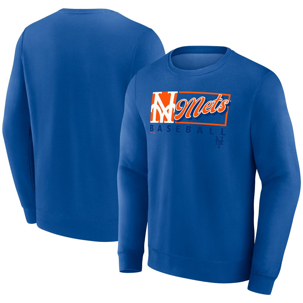 New York Mets Fanatics Focus Fleece Pullover Sweatshirt | MLB Shop