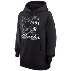 San Jose Sharks Starter Arch City Team Graphic Fleece Pullover Hoodie Discount