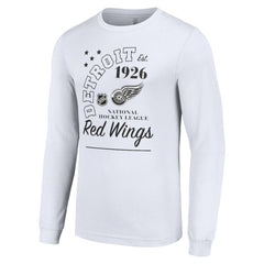 Detroit Red Wings Starter Arch City Theme Graphic Long Sleeve T-Shirt Outlet