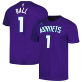 LaMelo Ball Charlotte Hornets Jordan Brand 2022/23 Statement Edition Name & Number T-Shirt Outlet