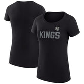 Los Angeles Kings G-III 4Her by Carl Banks Women's Super-Slim Fit Lightweight Dot Print Team T-Shirt On Sale