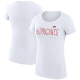 Carolina Hurricanes G-III 4Her by Carl Banks Women's Super-Slim Fit Lightweight Dot Print Team T-Shirt For Sale