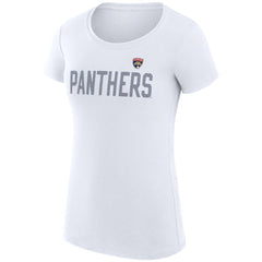 Florida Panthers G-III 4Her by Carl Banks Women's Super-Slim Fit Lightweight Dot Print Team T-Shirt Discount