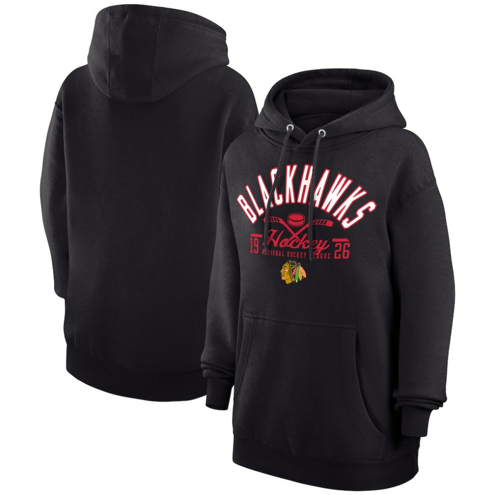 Chicago Blackhawks Starter Puck Pullover Hoodie For Sale