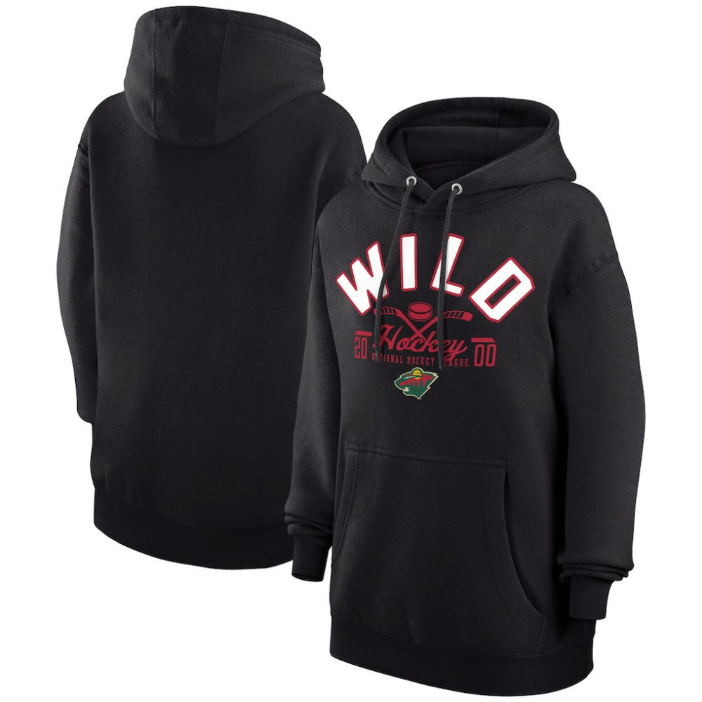 Minnesota Wild Starter Puck Pullover Hoodie Sale