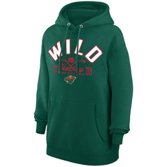 Minnesota Wild Starter Puck Pullover Hoodie Outlet