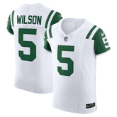 New York Jets Nike Garrett Wilson Classic Alternate Vapor F.U.S.E. Elite Jersey